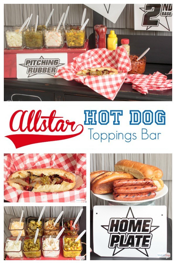 Hot Dog Bar Menu Printables